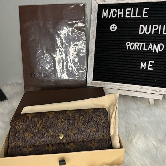 LOUIS vuitton Monogram Pochette Porte Credit Wallet - Picture 10 of 16